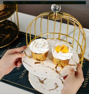 2 Layers Cosmetics Cage Organizer For Cosmetics 1