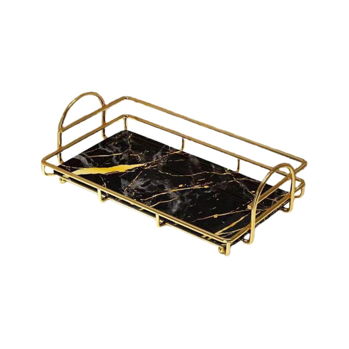 Display Tray for Makeup Lipstick Perfume Jewelry Elegant Vanity Organizer 3