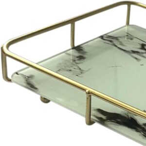 Metal Shelf Makeup Organizer - Cosmetic Storage Rack for Stylish Vanity Organization
