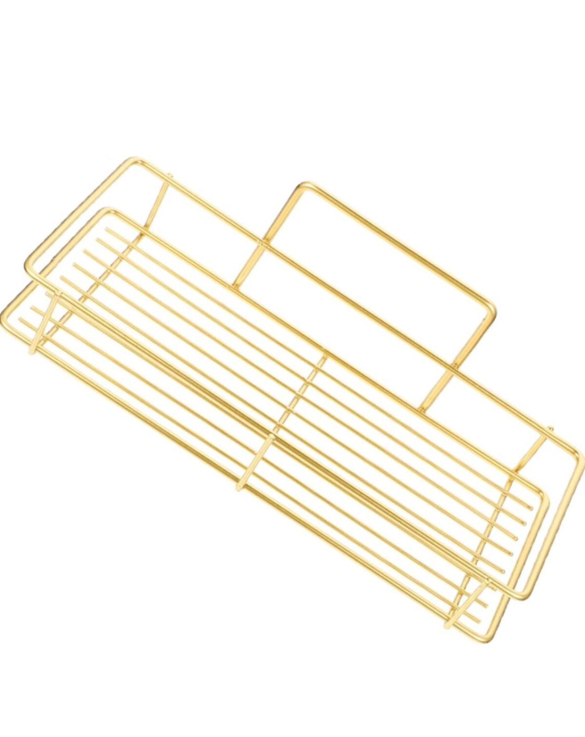 GoldenGlow 2 Tier Bathroom Shelf 13
