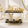 2 Layer Butterfly Cosmetic Storage Organizer 3