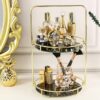 2-Layer Makeup Organizer – Countertop Storage Basket for Cosmetics & Toiletries (3)