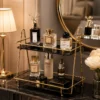 2 Layer Makeup Skincare Organizer Shelf 3