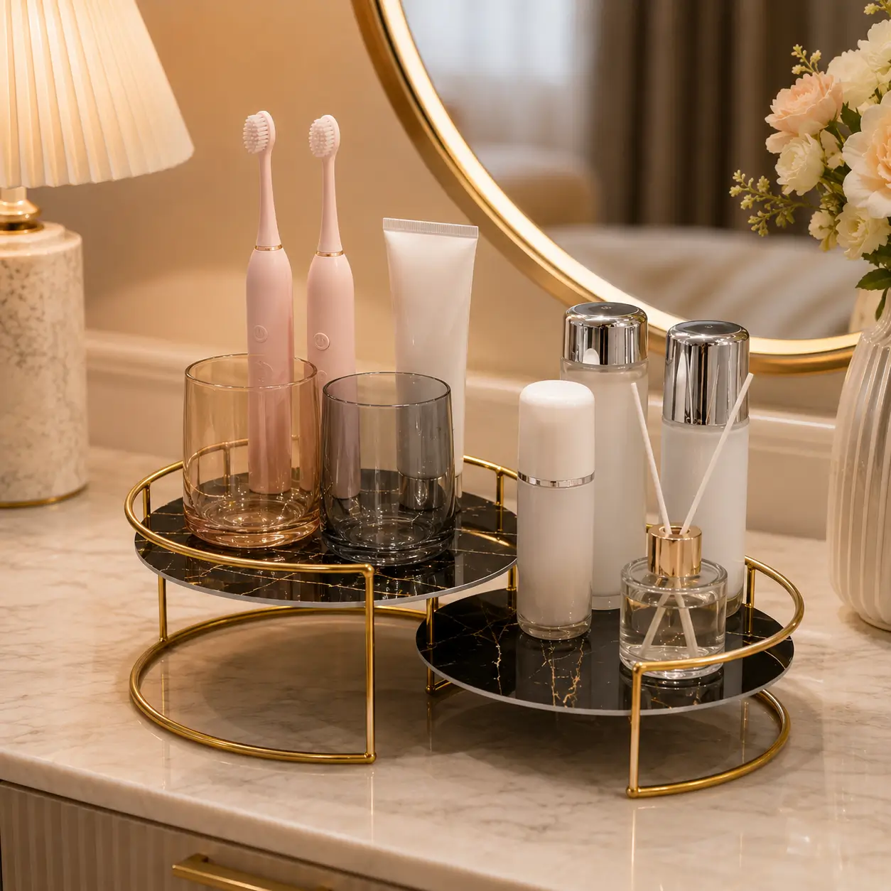 2-Piece Makeup Organizer Set - Image 4