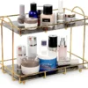 2-Tier Bathroom Organizer - Premium Cosmetic Storage Solution for Neat & Stylish Organization