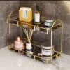 2-Tier Bathroom Organizer – Premium Cosmetic Storage Solution for Neat & Stylish Organization