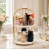 2 Tier Bird Cage Cosmetic Organizer 3