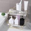 2 Tier Skincare and Makeup Display Stand – Elegant Storage for Your Beauty Essentials