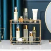 2-Tier Vanity Organizer for Cosmetics – Stylish Dressing Table Storage Solution (2)