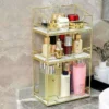 3-Layer Premium Free-Standing Makeup Organizer Shelf – Stylish & Functional Storage Solution