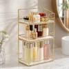 3 Tier Makeup Organizer | Stylish Countertop Storage for Makeup, Skincare & Perfumes
