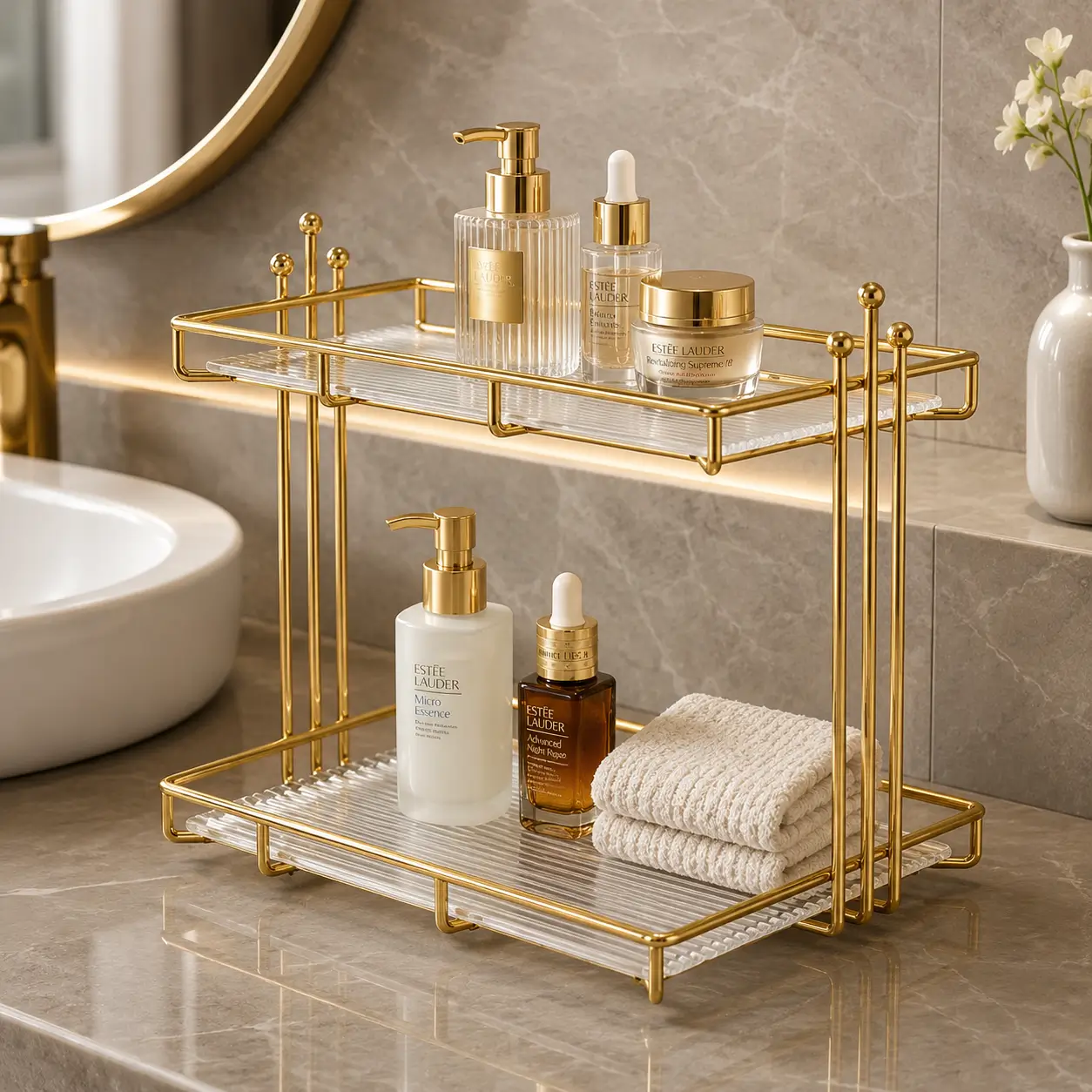 Bathroom Countertop Storage Organizer - Image 4