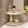 Bathroom acrylic corner countertop shelf 2