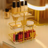 Butterfly Golden Glow Shelf | Elegant Storage for Cosmetics