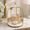 Cage Butterfly Makeup Storage Rack for Vanity