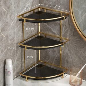 Corner Countertop Organizer – 3 Tier Shelf with Premium Design for Compact Storage (3)