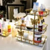3-Tier Butterfly Countertop Cosmetic Storage Stand for makeup and beauty essentials