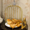 Cosmetics Cage Organizer with Butterfly Design - Beauty Meets Grace