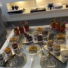 Cosmetics Organizer Tray with Mirror – Stylish Vanity & Food Display for Home Decor Lovers (1)