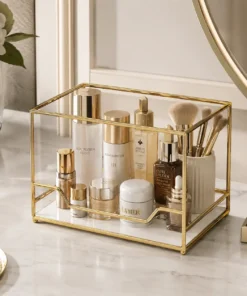 Alternative view of wahaj decor-Countertop Makeup Organizer