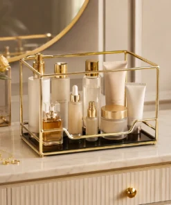 Wahaj Decor Countertop Makeup Organizer for Makeup and Cosmetic Storage