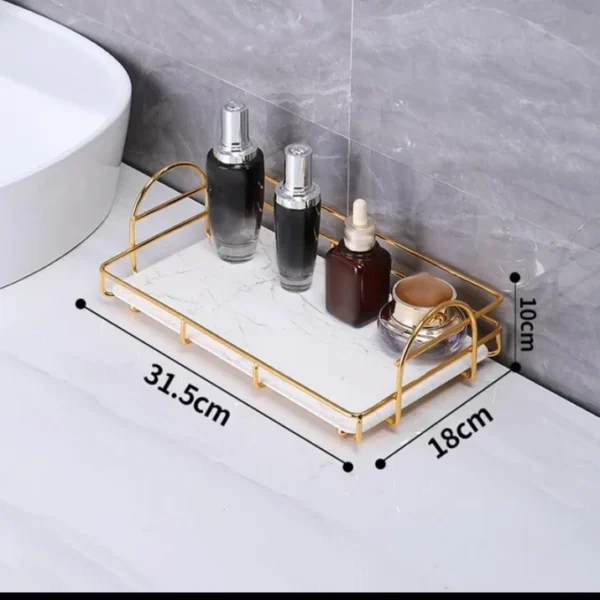 Display Tray for Makeup, Lipstick, Perfume & Jewelry – Elegant Vanity Organizer (3)