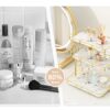 Gold Free Standing 3-Tier Shelf – Luxury Organizer for Perfume & Makeup Storage
