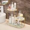 Luxury Design Free-Standing 3-Tier Makeup Organizer Shelf – Elegant Storage for Vanity