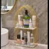 Luxury-Golden-Arch-Shaped-Organizer-Shelf-1
