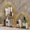 Luxury-Golden-Arch-Shaped-Organizer-Shelf-5