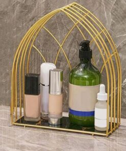 Luxury-Golden-Arch-Shaped-Organizer-Shelf-6
