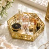 Luxury Hexagonal Makeup Vanity Organizer 1