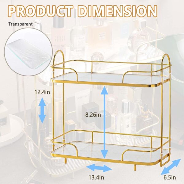 Luxury Wahaj Vanity Tray – Refined Finish & Decorative Elegance for Stylish Spaces - Image 6