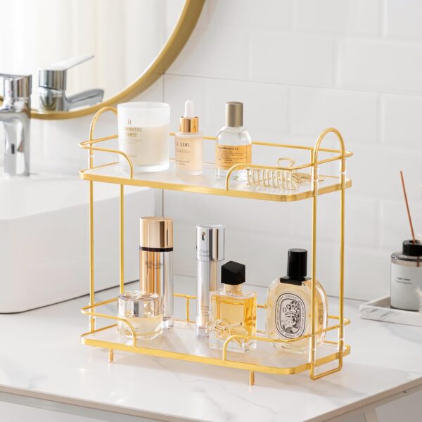 Luxury Wahaj Vanity Tray – Refined Finish & Decorative Elegance for Stylish Spaces - Image 4