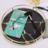 Add charm and organization with this elegant round makeup tray—perfect for perfumes, jewelry, and cosmetics in one stylish display.