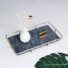 Marble Cover Tray for Cosmetics and Vanity with Gold Handles – Elegant Organizer for Makeup & Accessories (2)