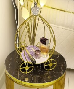 Metal Basket Tray with Wheels - The Perfect Blend of Style, Storage & Functionality