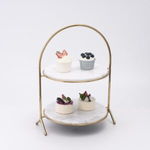 Modern 2-Layer Organizer - Elegant Storage for Vanity, Food