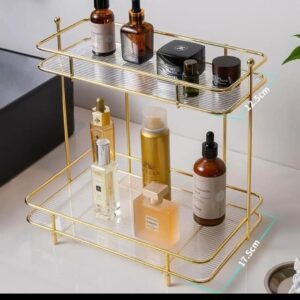 Perfect for vanities, countertops, or professional makeup stations, this cosmetics storage organizer helps you display and sort makeup, skincare, and beauty tools with ease. The tran (3)