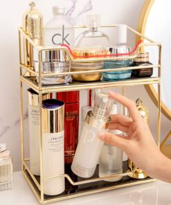Alternative view of Premium Bathroom Countertop Cosmetic Storage – Easy to Organize Makeup & Skincare Organizer