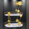 Premium Round 3-Tier Cosmetic Storage Shelf – Luxury Design