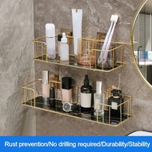 Premium Wall-Mounted Storage Rack for Bathroom – Space Saving Organizer Shelf for Toiletries & Essentials