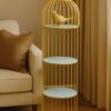 Wahaj Special 3-Layer Bird-Shaped Cage Rack-Decorative Storage Shelf for Home & Display