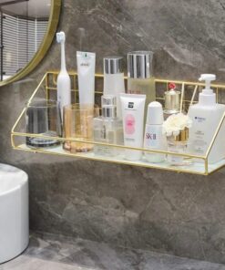 Wall Mounted Multipurpose Storage Rack for Bathroom – Space Saving Organizer Solution