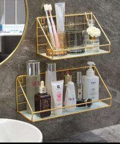 Wall Mounted Multipurpose Storage Rack for Bathroom – Space Saving Organizer Solution