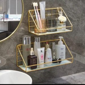 Wall Mounted Multipurpose Storage Rack for Bathroom – Space Saving Organizer Solution