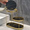 3-Tiered Makeup & Skincare Stand Luxury Storage Organizer (2)