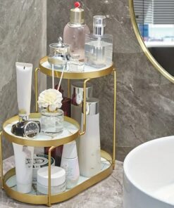 Alternative view of 3-Tiered Makeup & Skincare Stand | Luxury Storage Organizer
