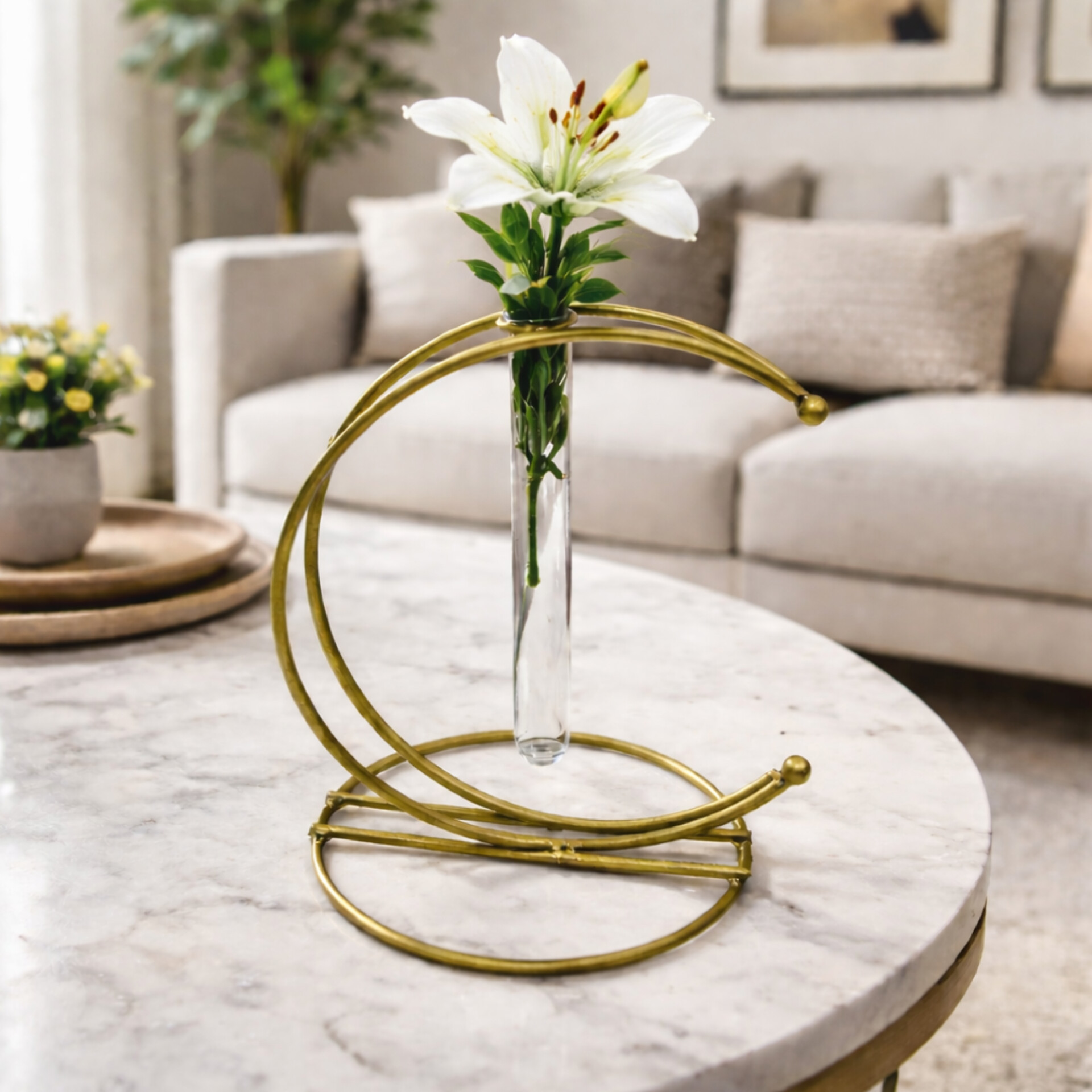 Elegant Vase with Artificial Flowers – Add Natural Flavors to Your Home Decor - Image 5