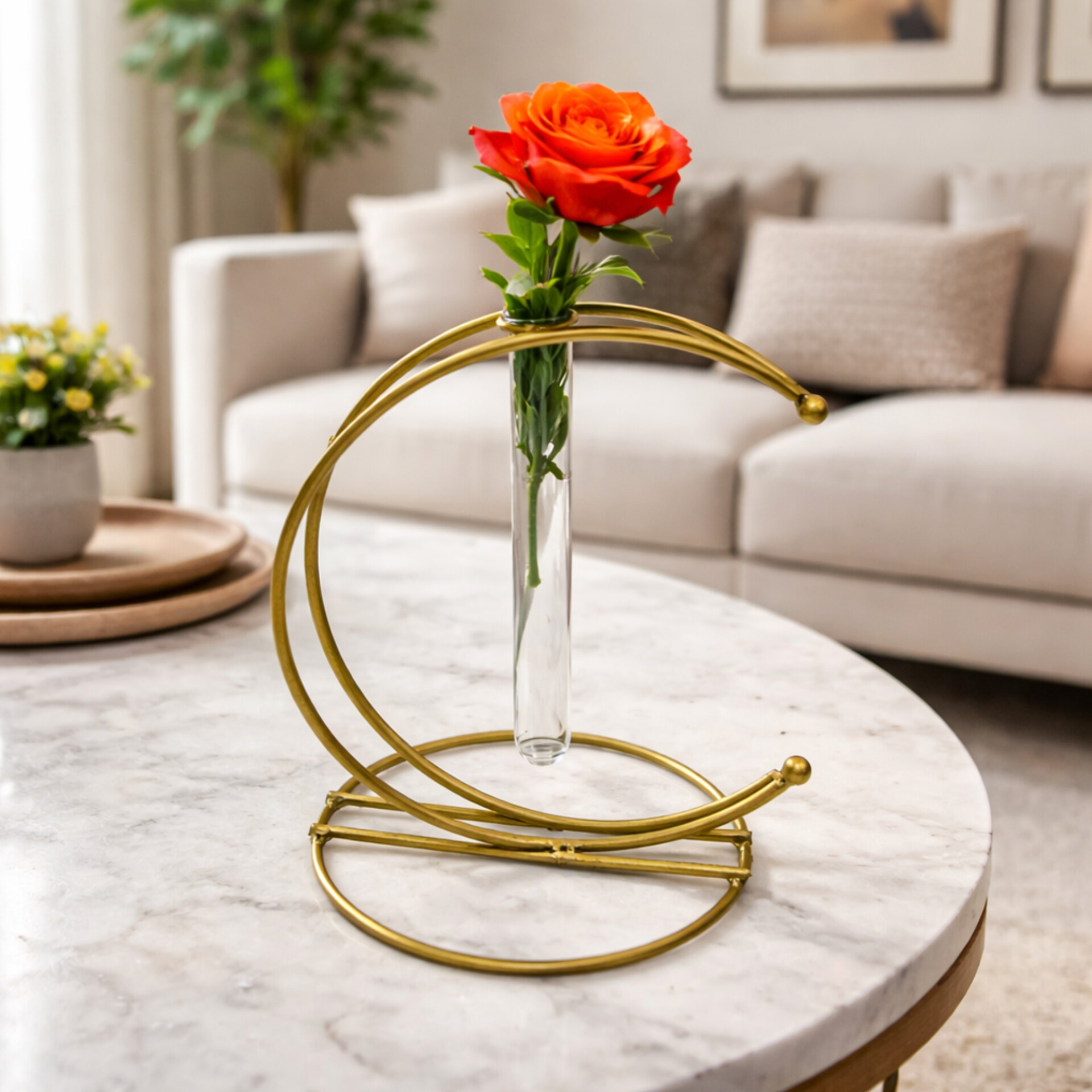 Elegant Vase with Artificial Flowers – Add Natural Flavors to Your Home Decor - Image 4
